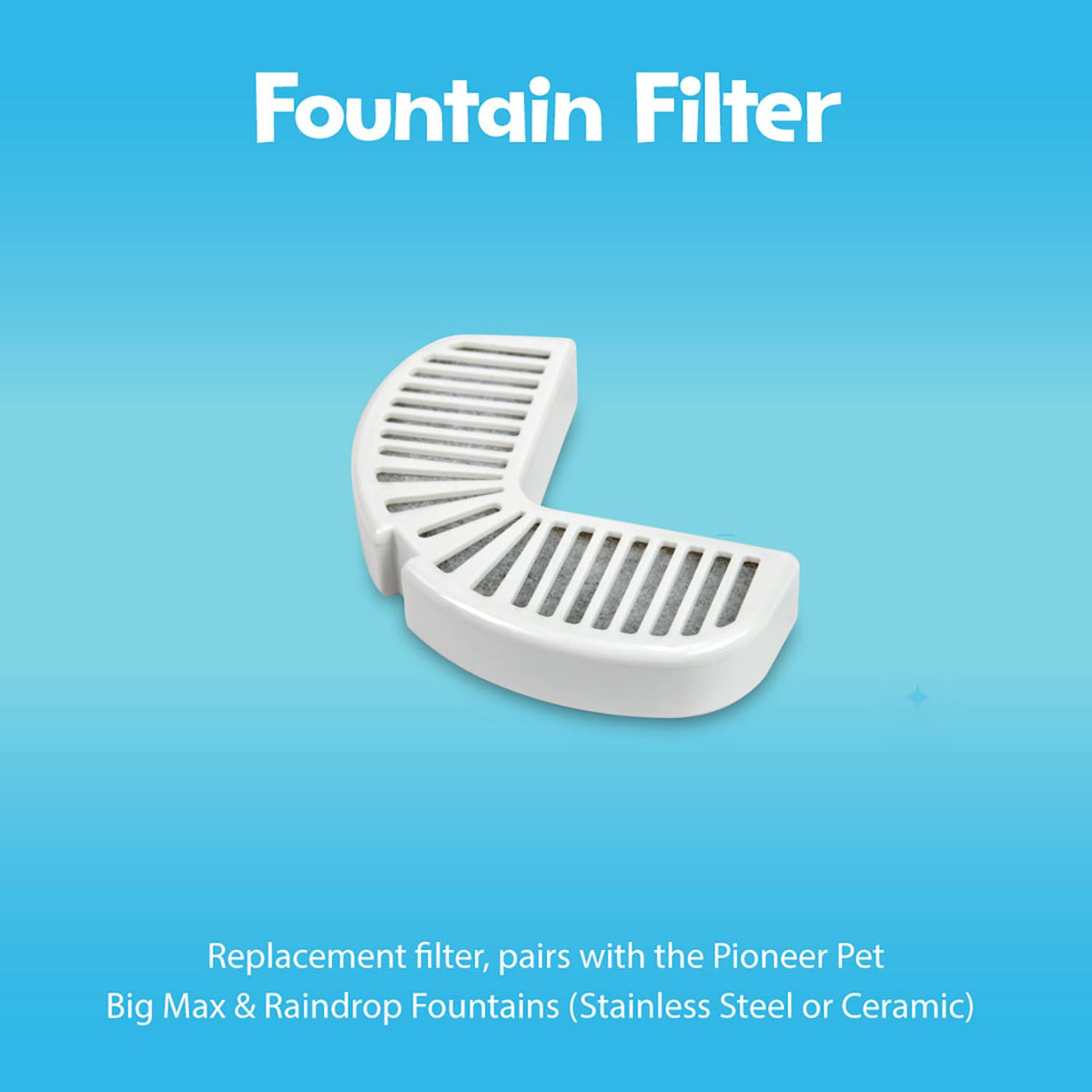 Fountain Replacement Filters 3-Pack