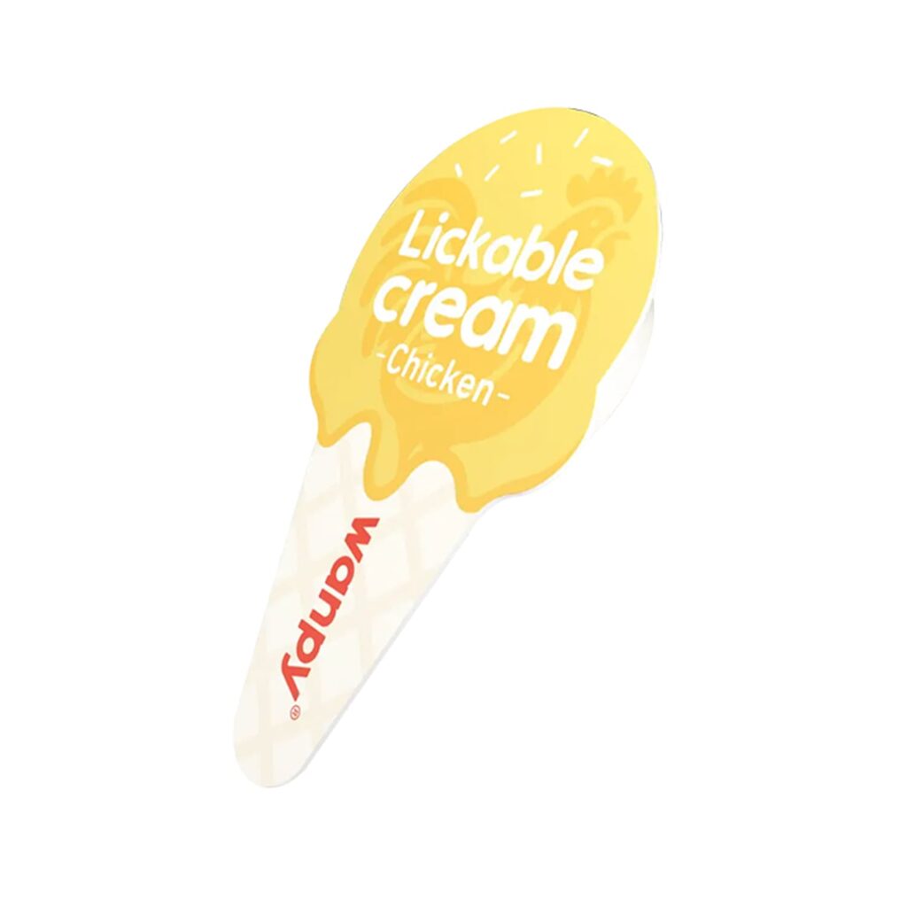 WANPY Lickable Cream Spoon – Chicken For Cat