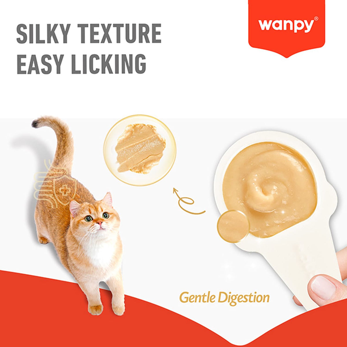 WANPY Lickable Cream Spoon – Chicken For Cat