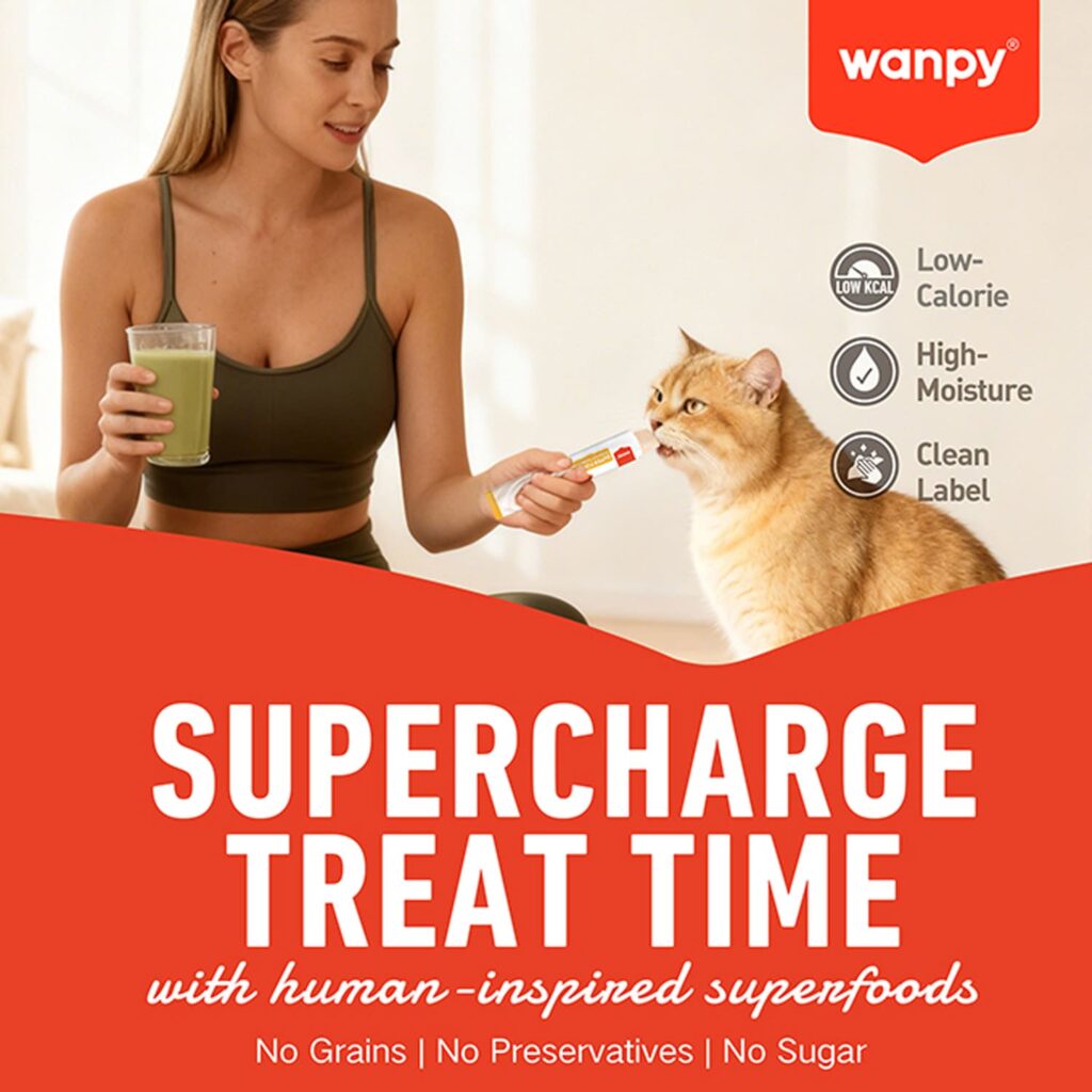 WANPY Superfoods Creamy Treat For Cat