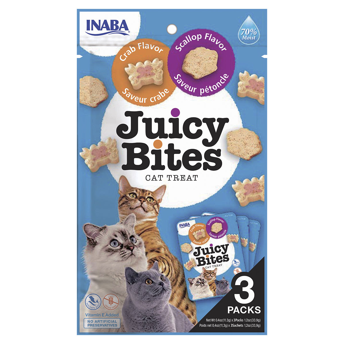 Scallop & Crab Juicy Bites (3 PACKS)