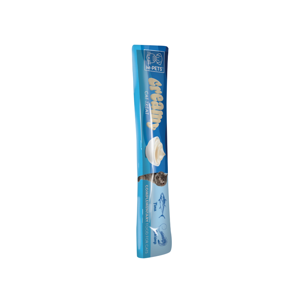 M-PETS Creamy Treats for Cats – Tuna & Shrimp