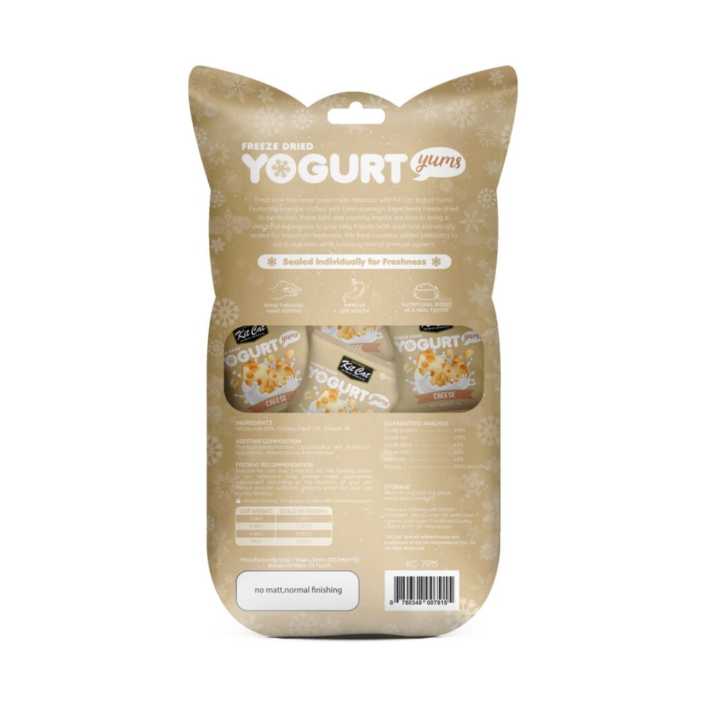 Kit Cat Freeze Dried Yogurt Yums – Cheese