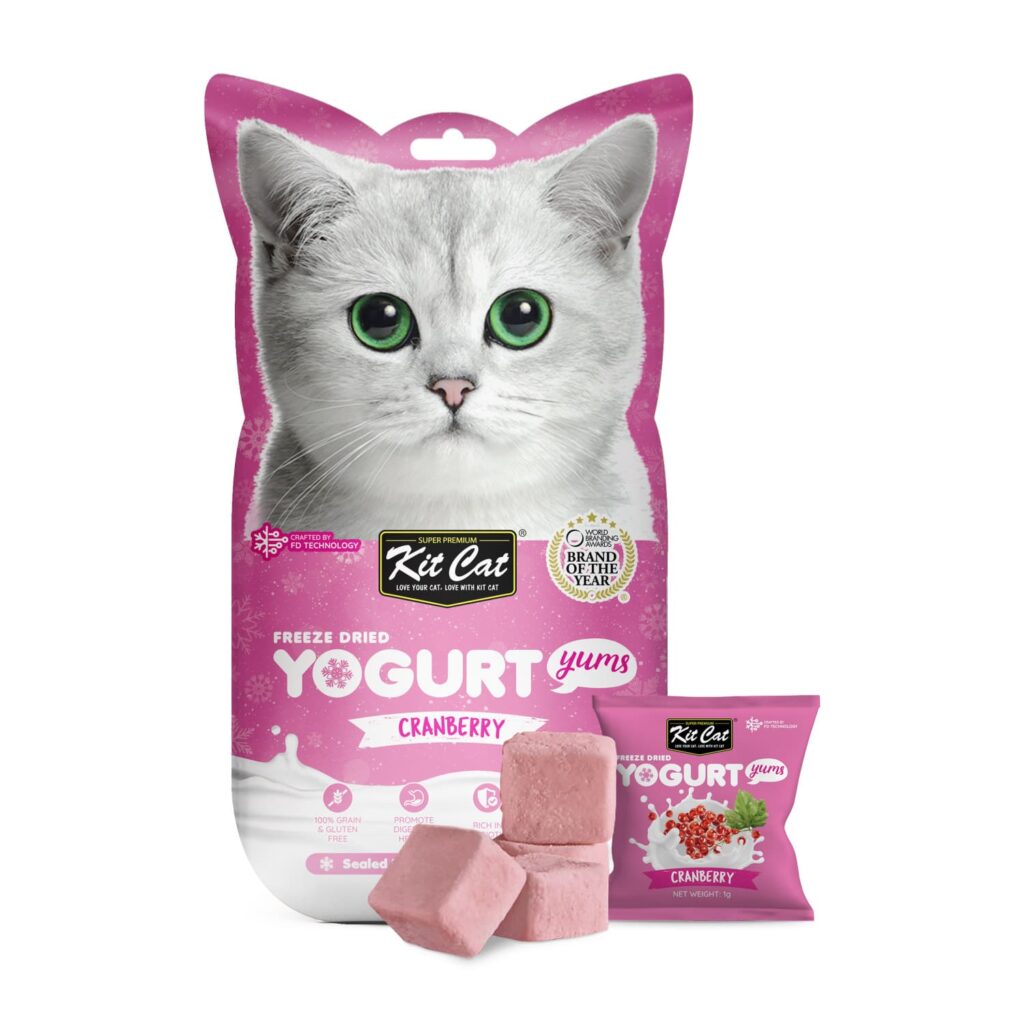 Kit Cat Freeze Dried Yogurt Yums – Cranberry