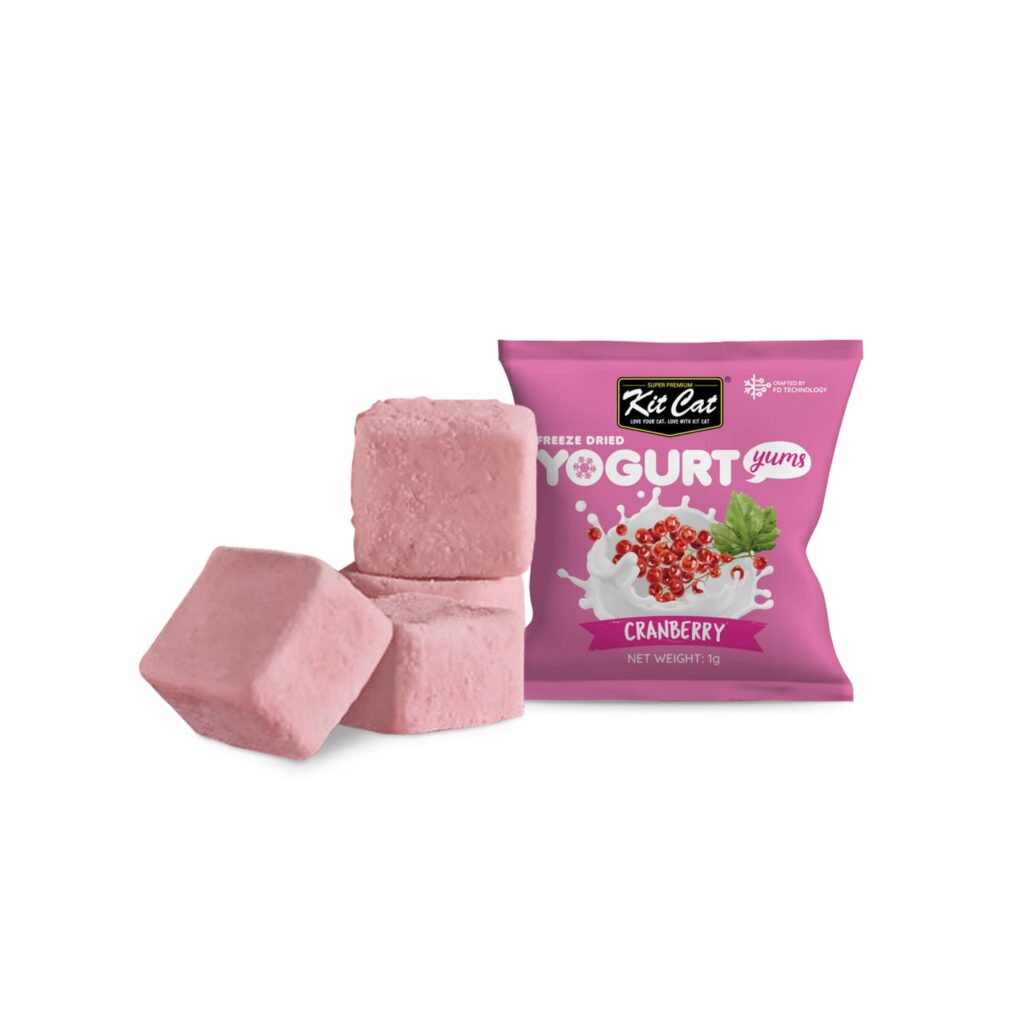 Kit Cat Freeze Dried Yogurt Yums – Cranberry
