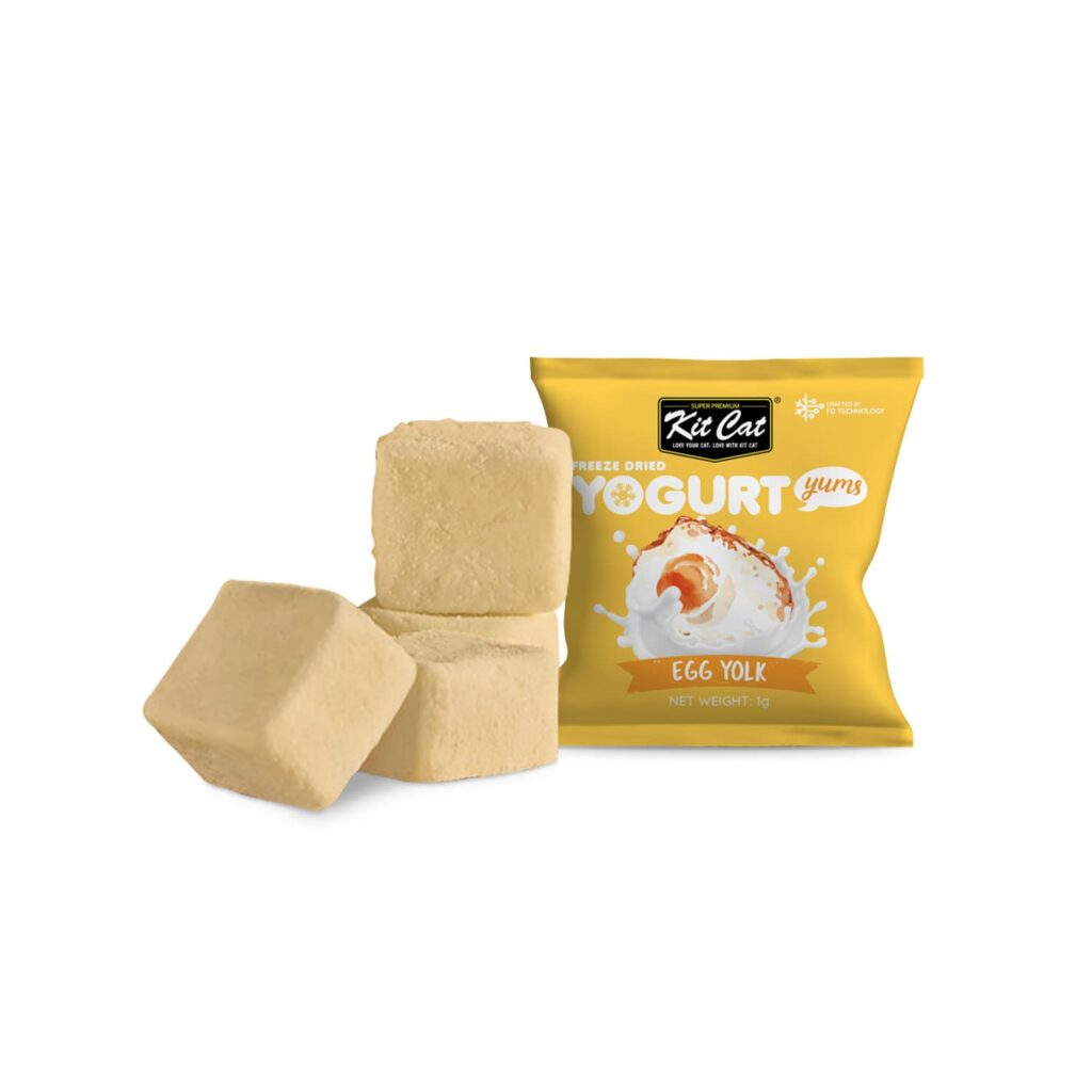 Kit Cat Freeze Dried Yogurt Yums – Egg Yolk