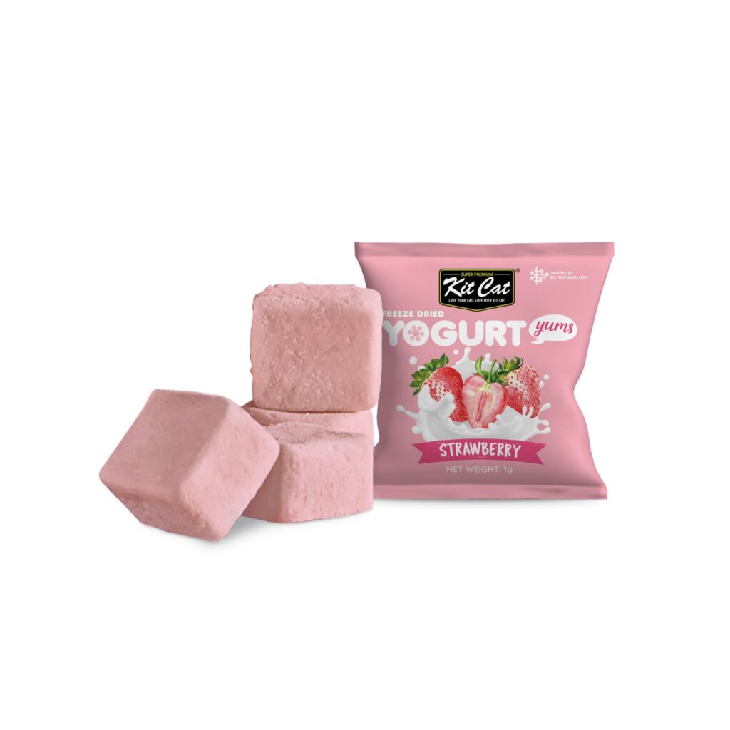Kit Cat Freeze Dried Yogurt Yums – Strawberry