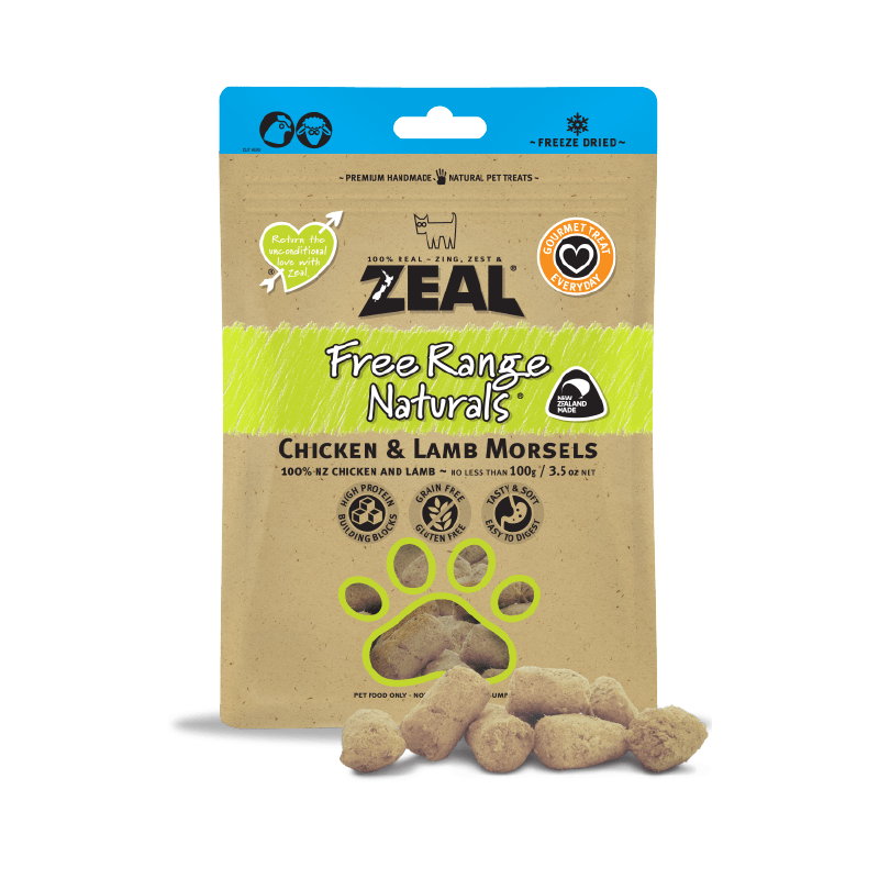 Freeze Dried Chicken and Lamb Morsels