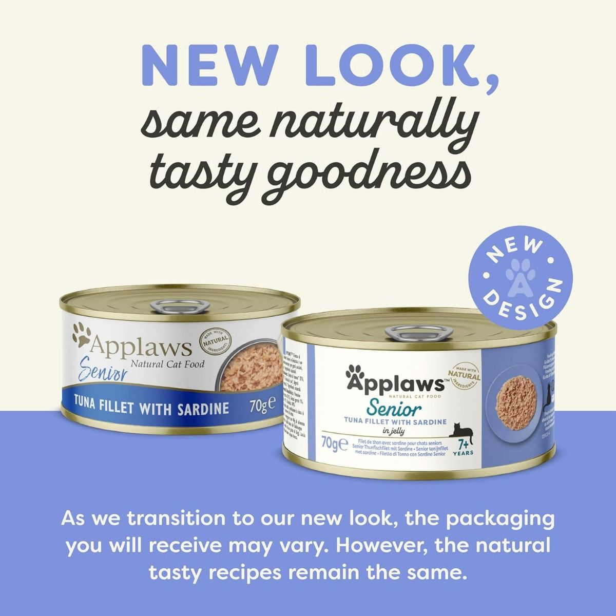 Applaws Senior Tuna with Sardines Cat Wet Food