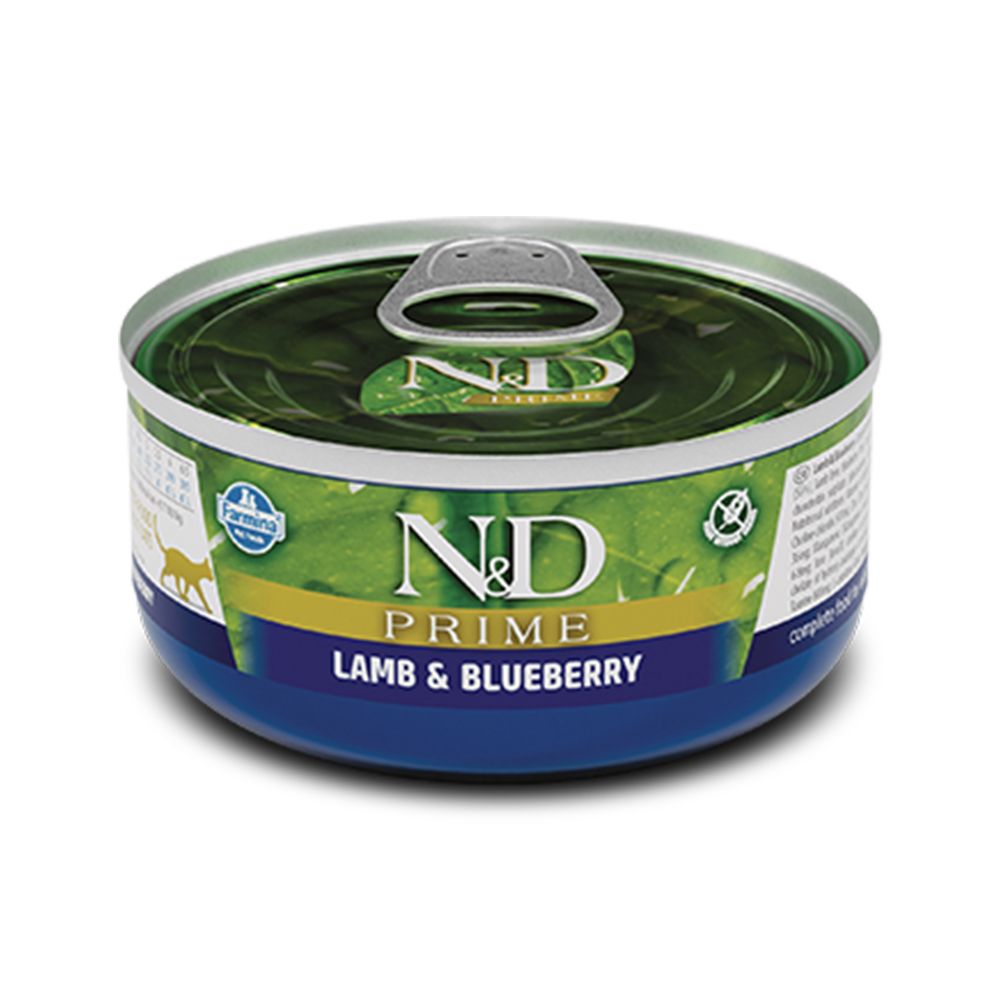 N&D Cat Prime Lamb & Blueberry Adult Cat Wet Food
