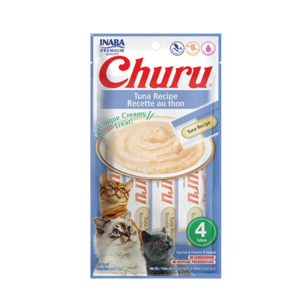 Inaba Churu Tuna Recipe For Adults (4 TUBES)