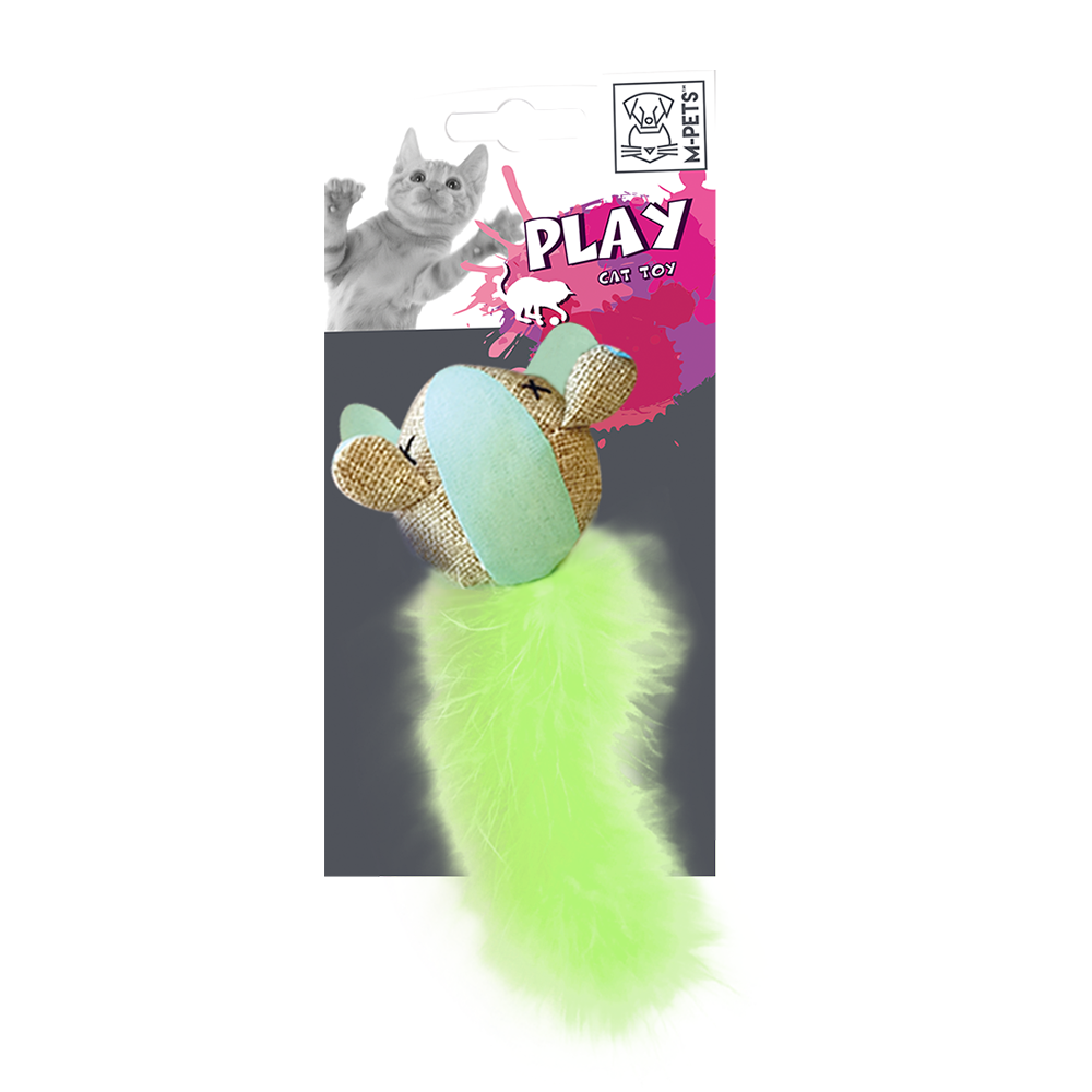 M-PETS Mouse Cat Toy Assorted Colors