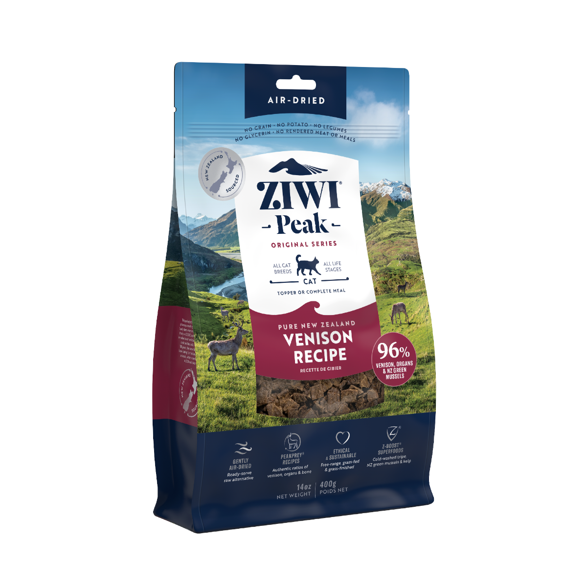 Ziwipeak Venison Air Dried Cat Food