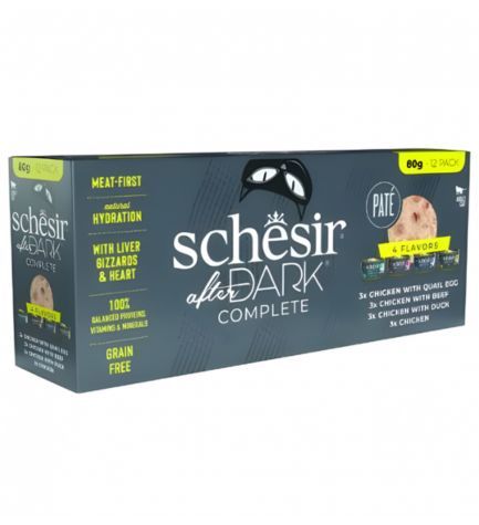 After Dark Wholefood In Pate Cat Wet Food Variety Pack