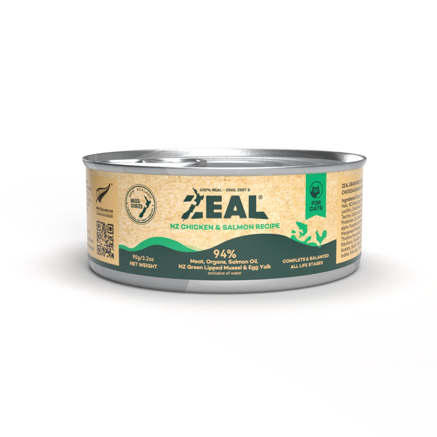 Chicken & Salmon Grain Free Canned Cat Food