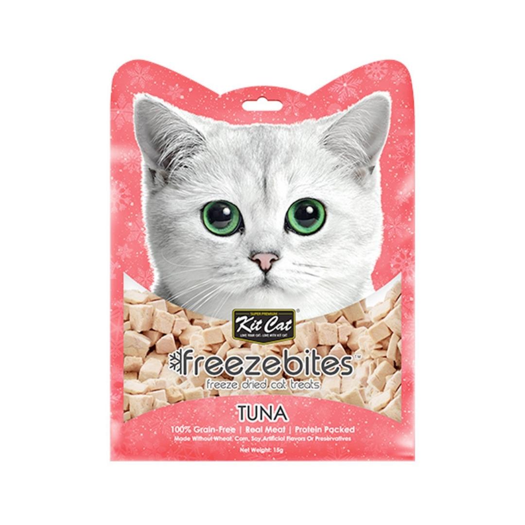 Kit Cat Freeze Bites Tuna Cat Treats 15g Petz.ae Dubai Pet Store