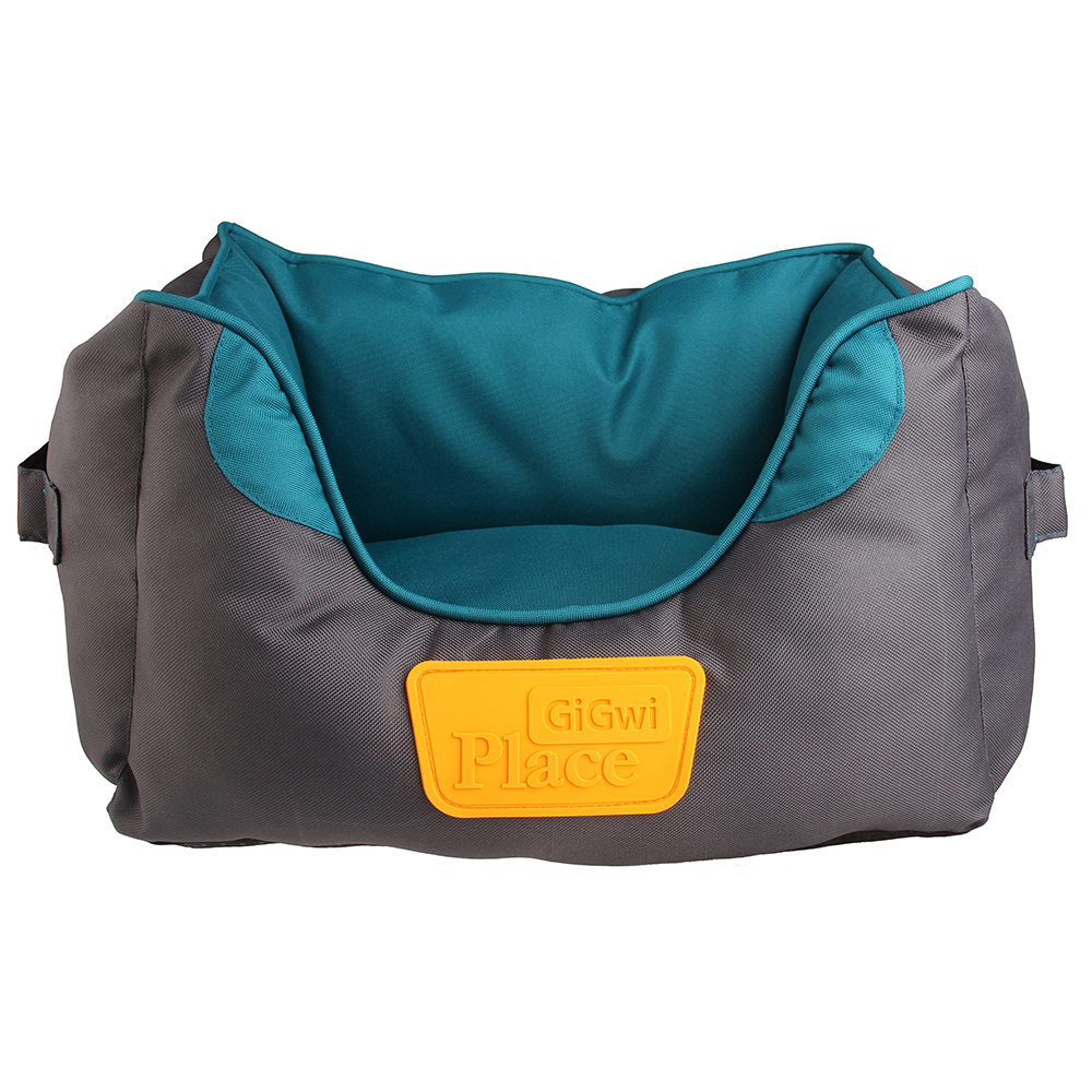 Soft Bed Green & Grey