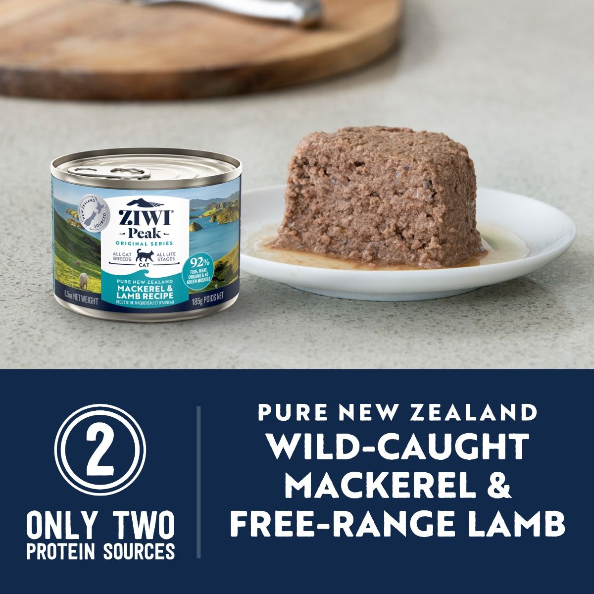 Ziwi Peak Mackerel & Lamb Cat Wet Food