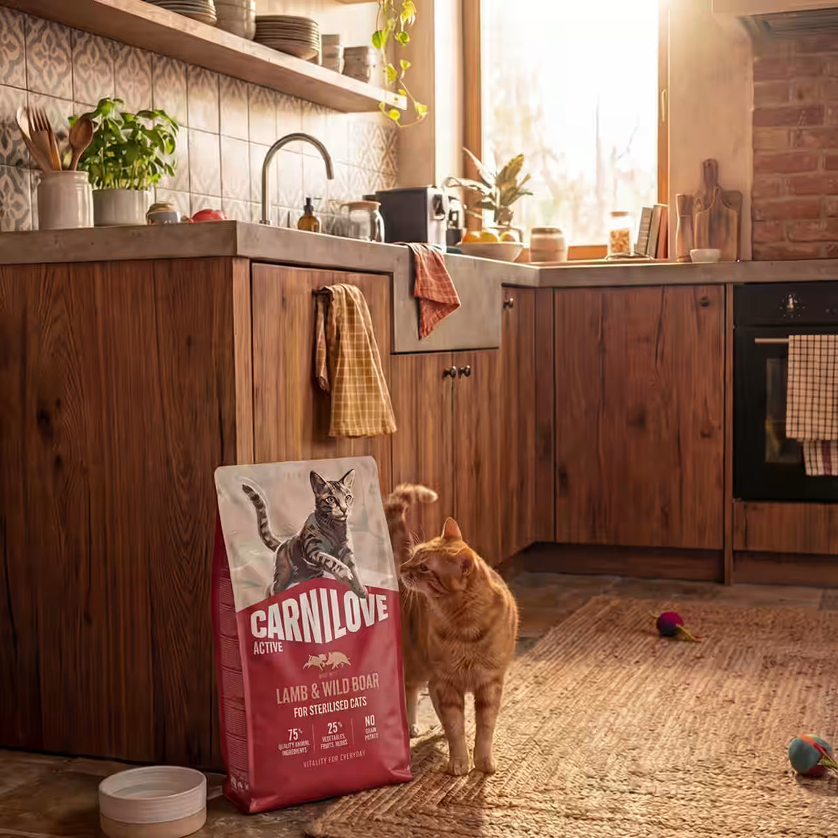 Carnilove Active Beef & Venison for Sterilised Adult All Breeds Dry Cat Food