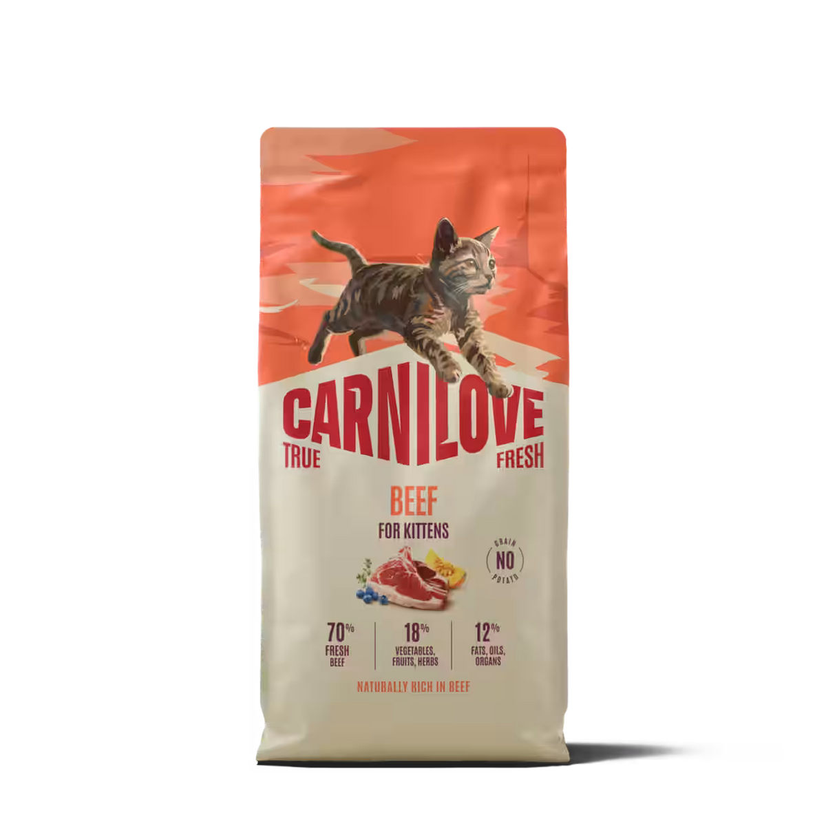 Carnilove True Fresh Beef for Kittens Dry Cat Food