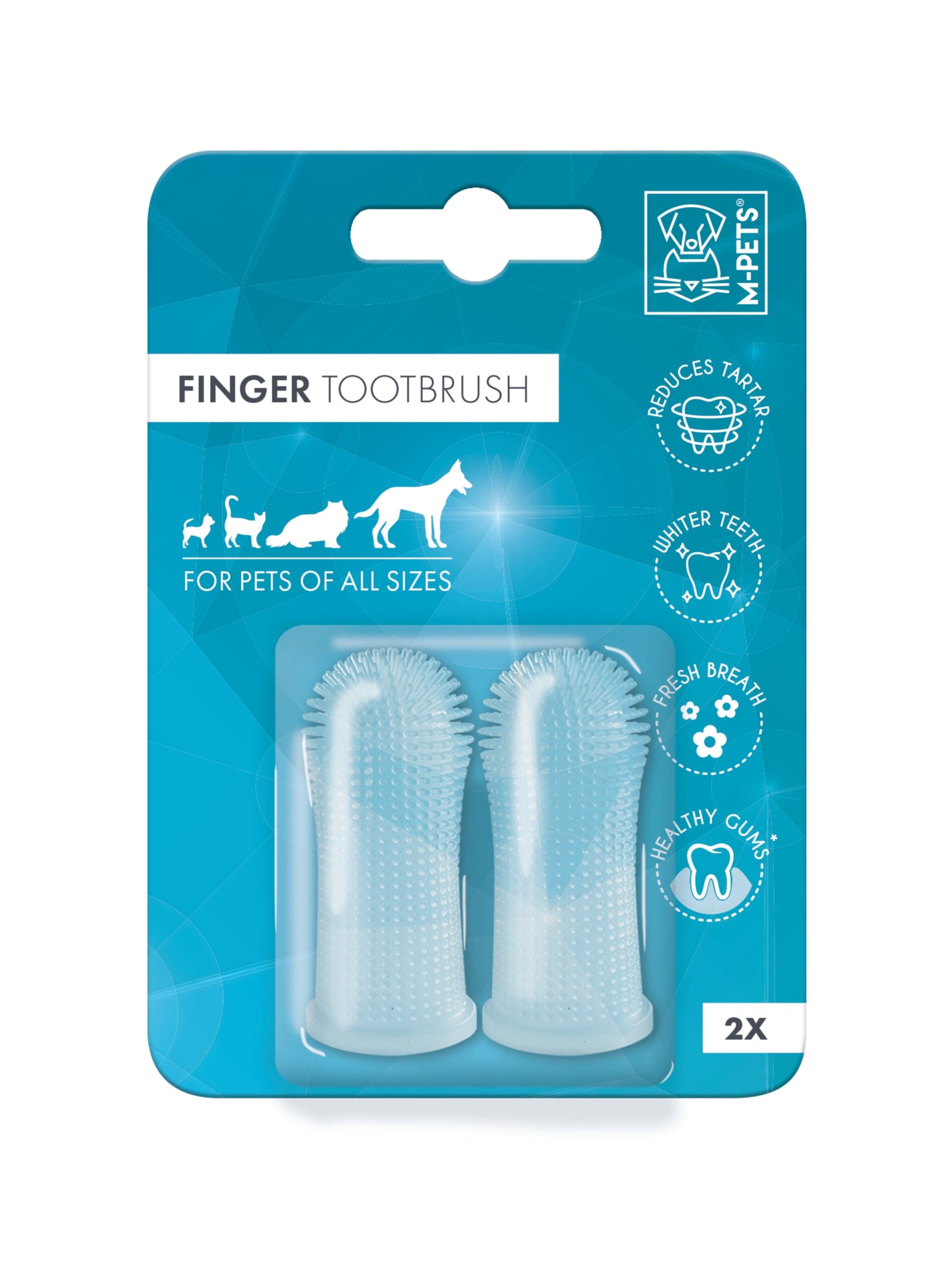 M-PETS Finger Toothbrush