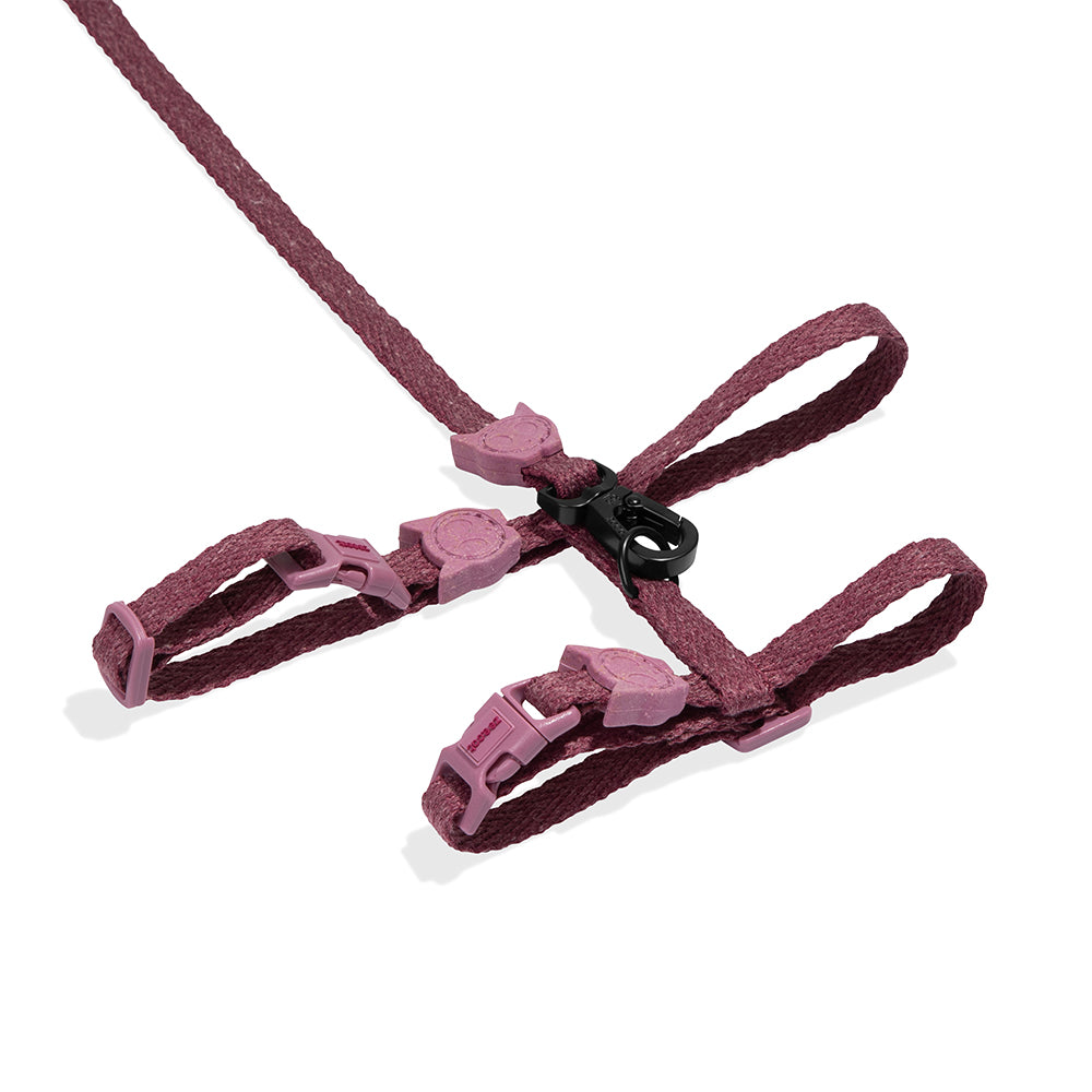 Zee.Cat Hibiscus Naturals Harness & Leash Set