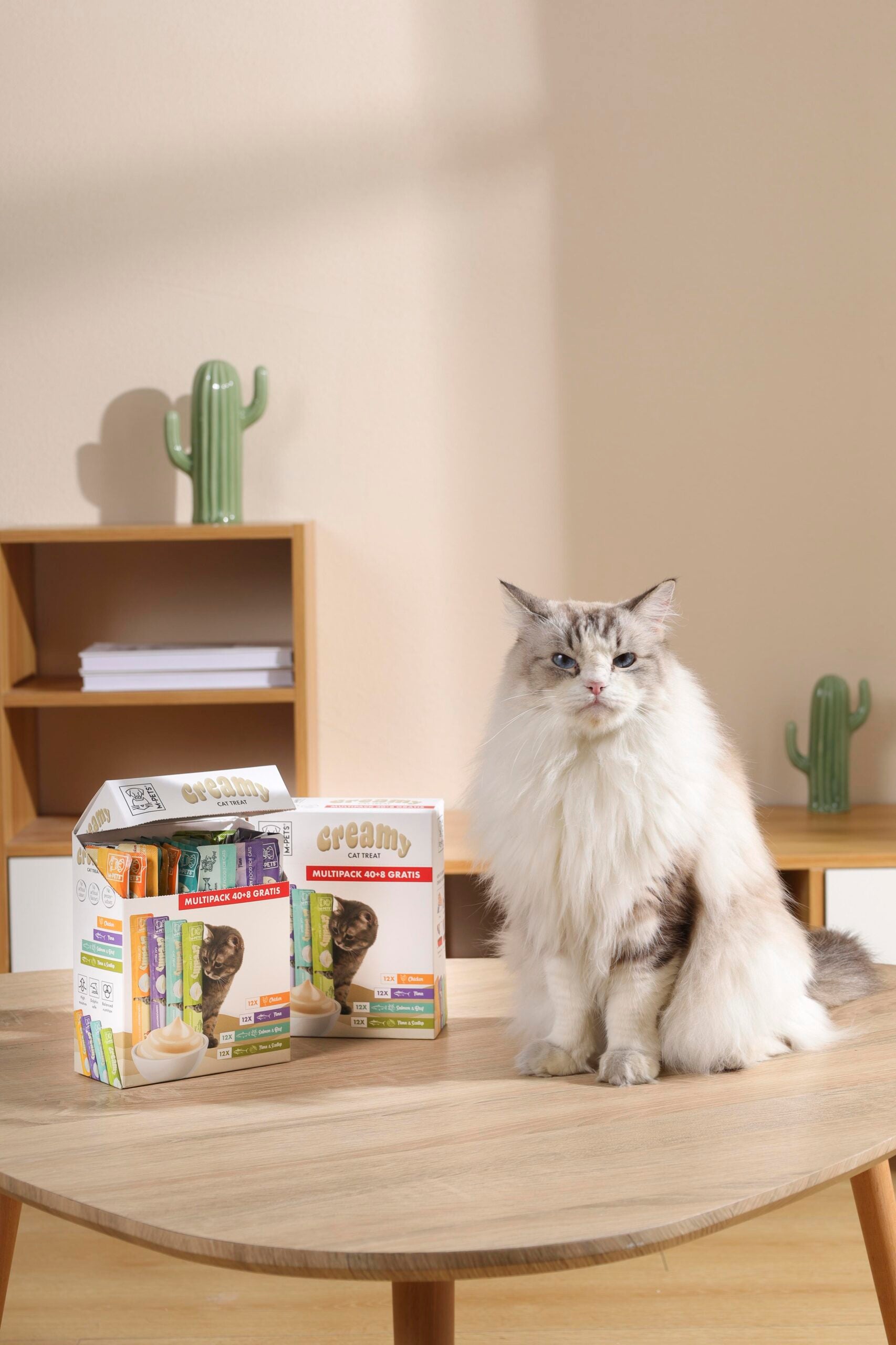 M-PETS Creamy Treats for Cats Multipack 40 + 8 Free Tuna