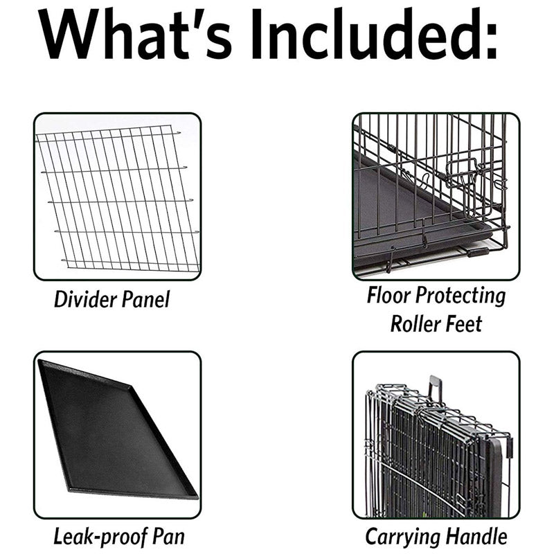 Contour Double Door Crate - Main Image