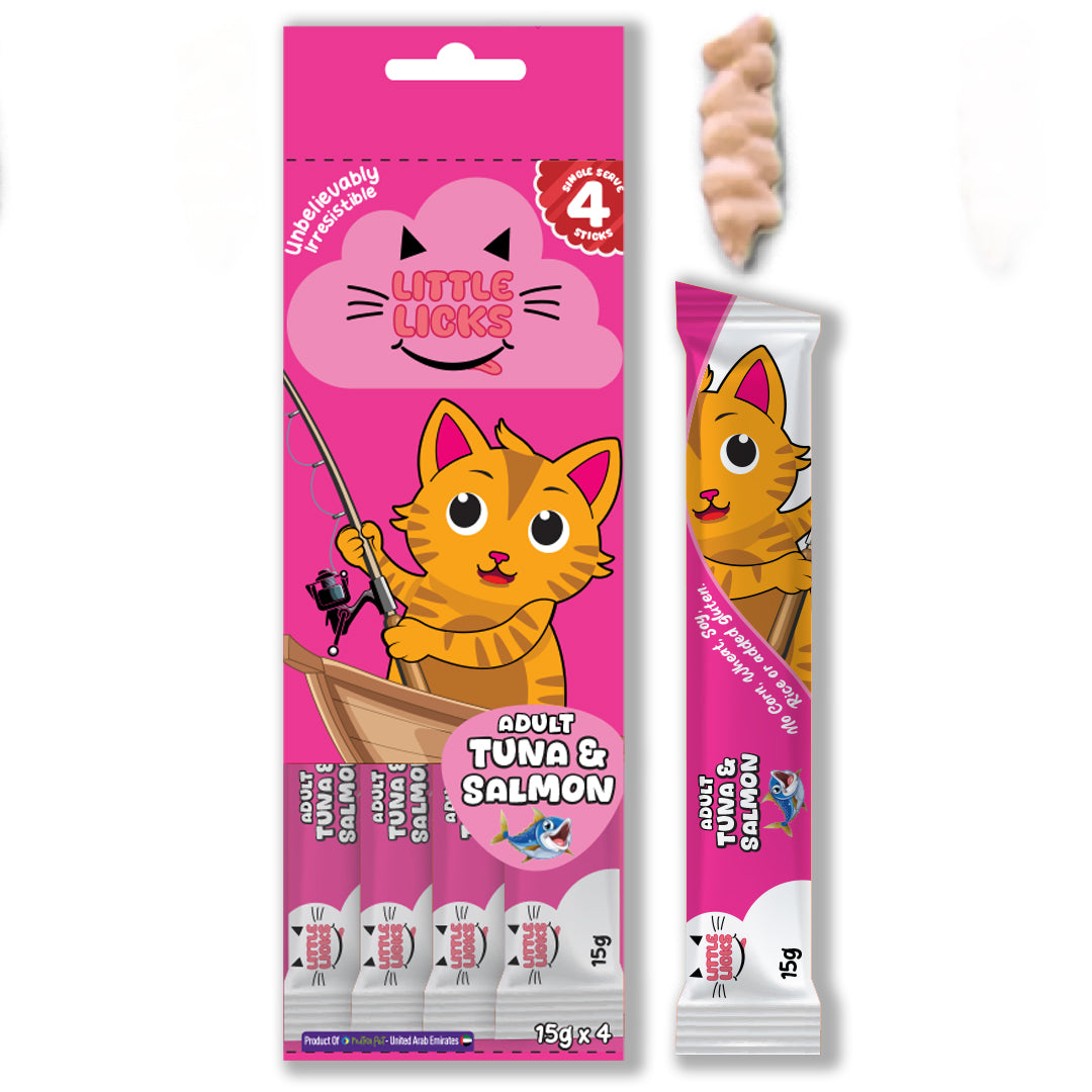 Little Licks Creamy Bisque Treats for Adult Cat 4x15g