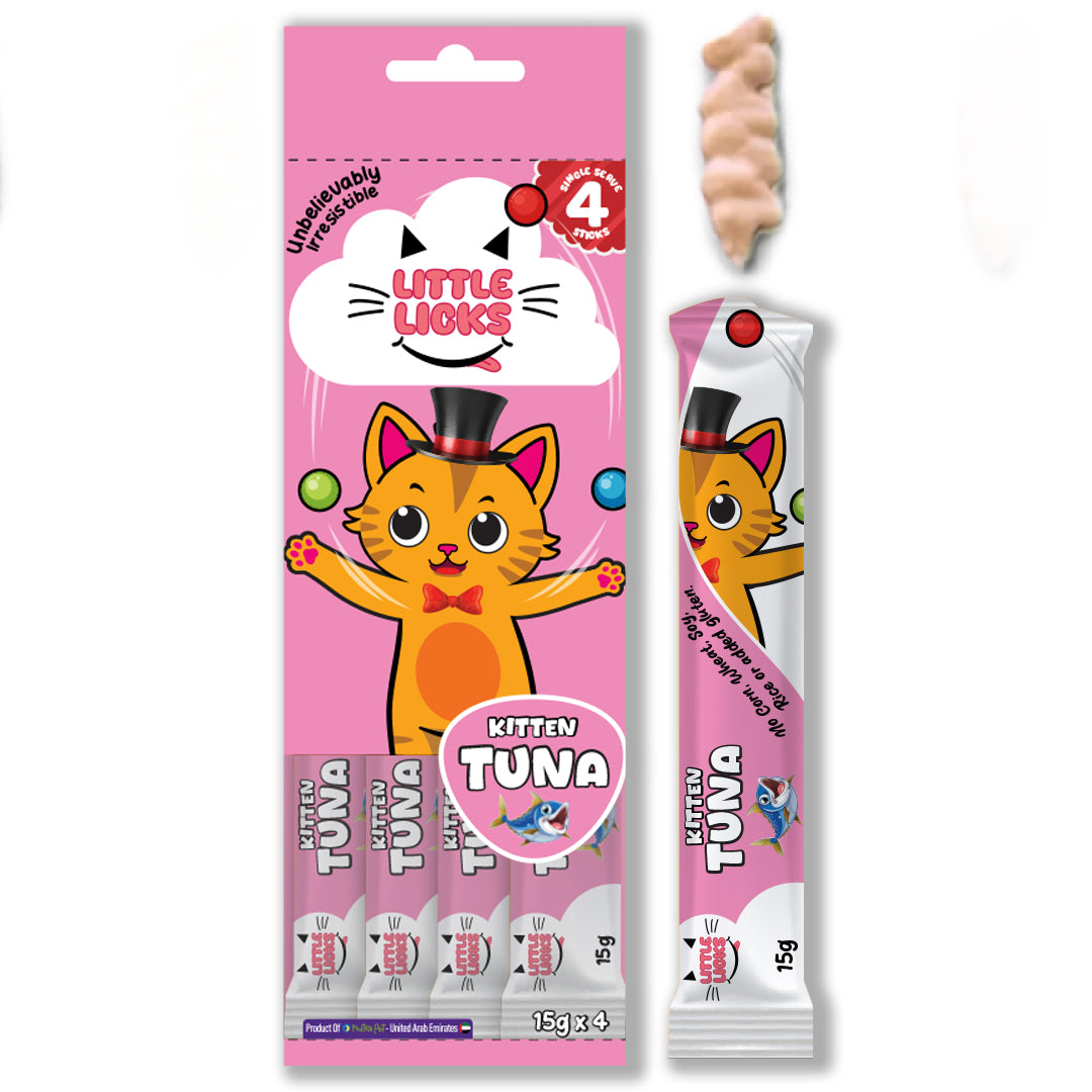 Little Licks Creamy Bisque Treats for Kitten 4x15g