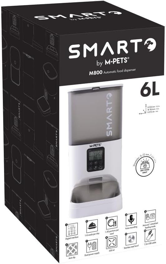 M-PETS Smarto Automatic Food dispenser