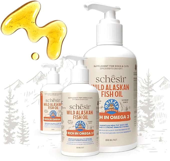 Schesir Grizzly Wild Alaskan Fish Oil Omega Plus