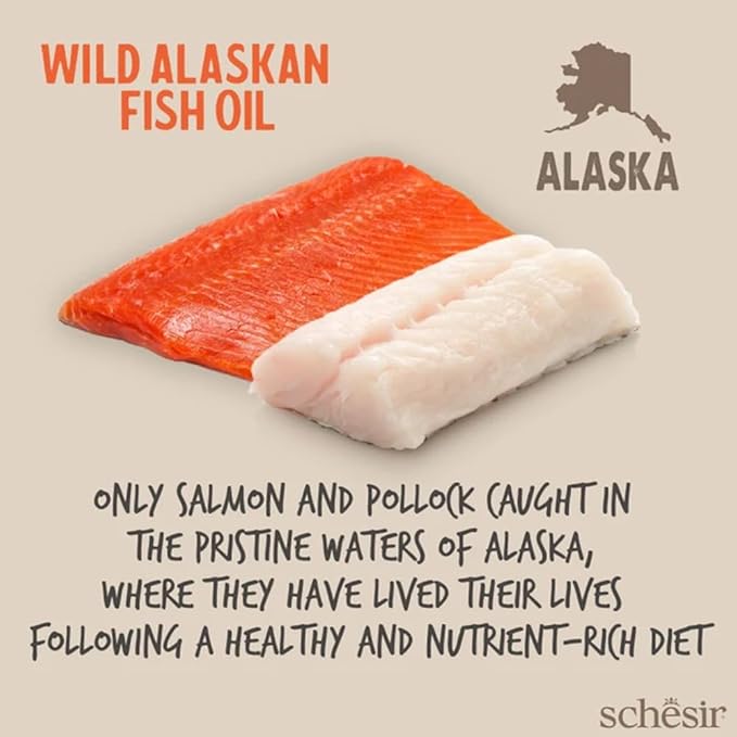 Schesir Grizzly Wild Alaskan Fish Oil Omega Plus