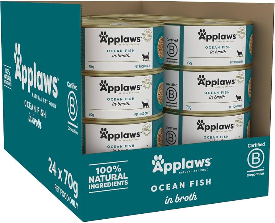 Applaws Ocean Fish in Broth Cat Wet Food (70g)