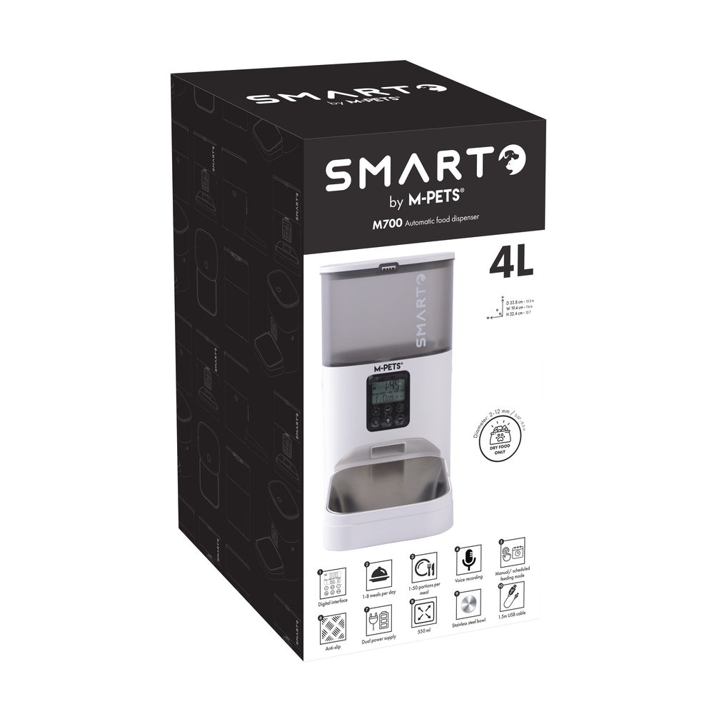 M-PETS Smarto Automatic Food dispenser