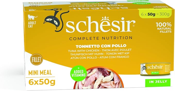 Schesir Tuna With Chicken Cat Multipack Can