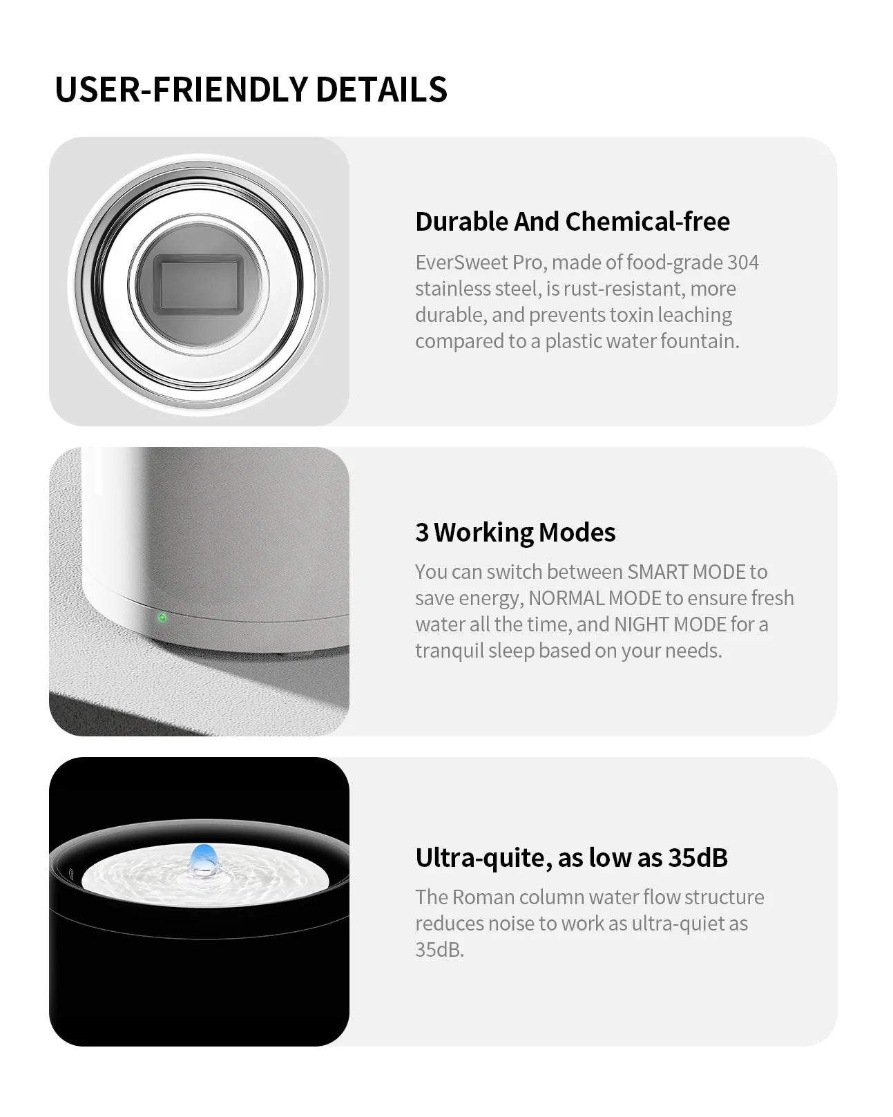 PETKIT Eversweet 3 Pro Automatic Water Fountain