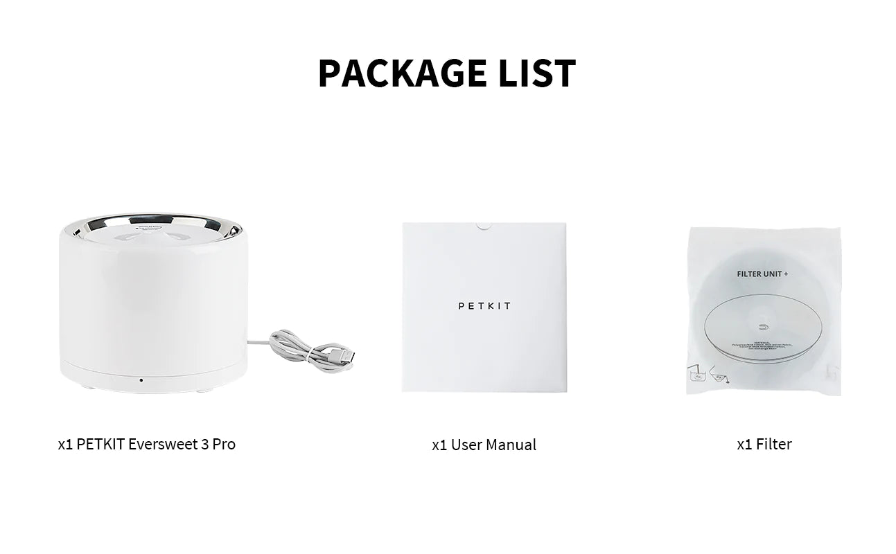PETKIT Eversweet 3 Pro Automatic Water Fountain