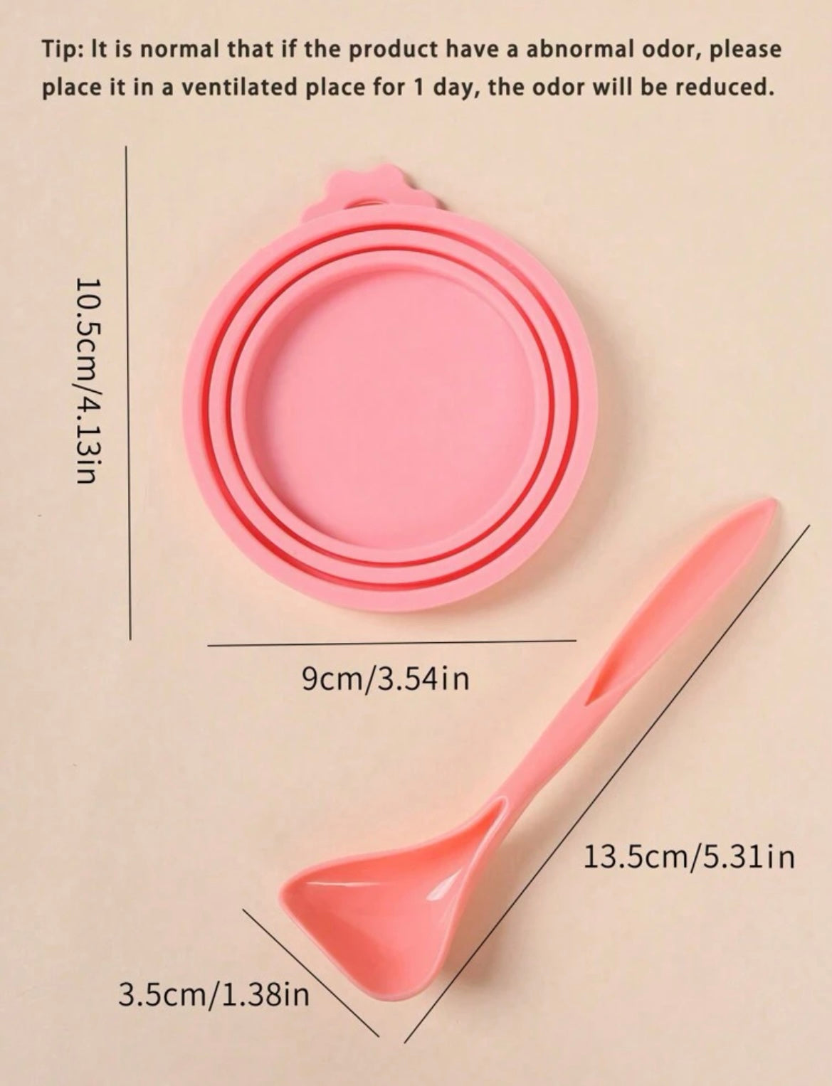 Silicone Pet Can Cover Reusable Fresh-keeping With Feeding Spoon