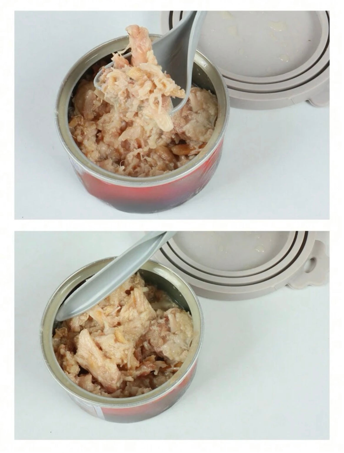 Silicone Pet Can Cover Reusable Fresh-keeping With Feeding Spoon