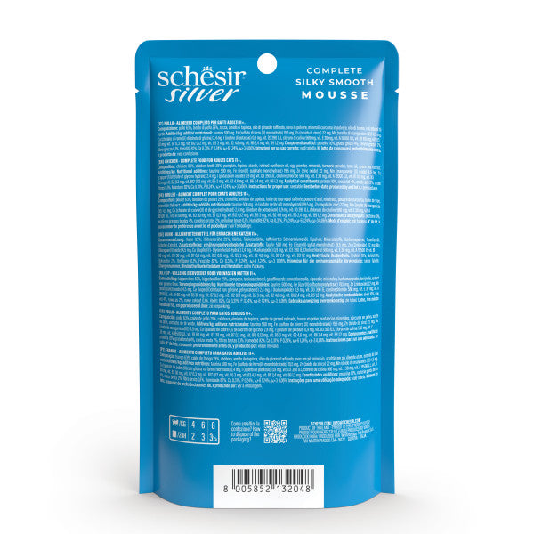 Silver Mousse Senior Cat Chicken Wet Food
