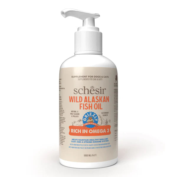Schesir Grizzly Wild Alaskan Fish Oil Omega Plus
