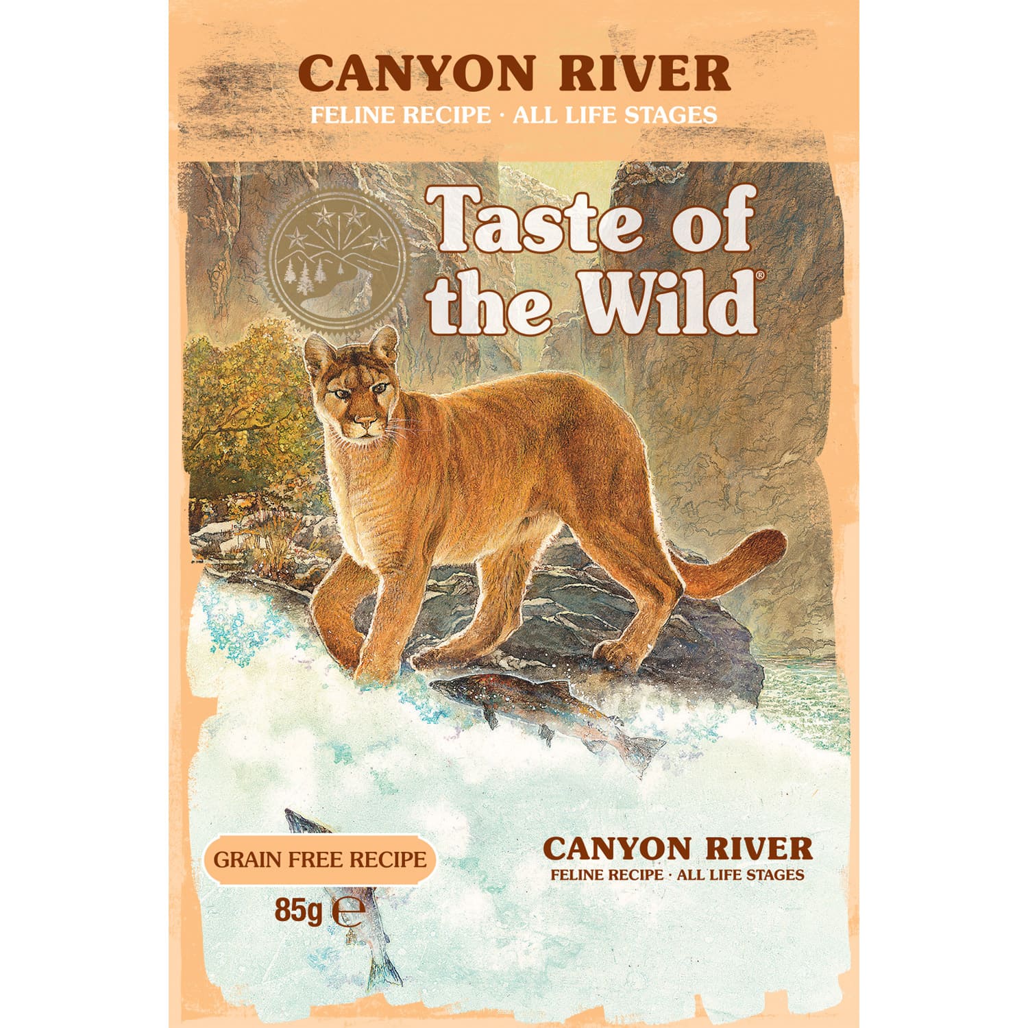 Taste of the Wild Canyon River Cat Pouch Chunks in Gravy