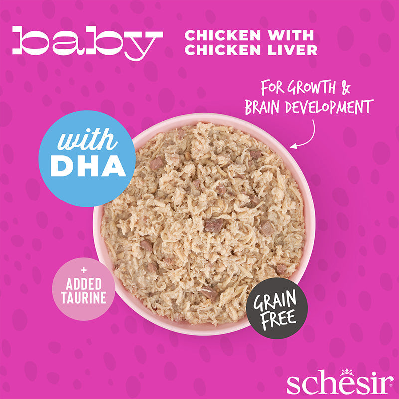 Baby Kitten Wholefood Chicken With Chicken Liver Wet Food