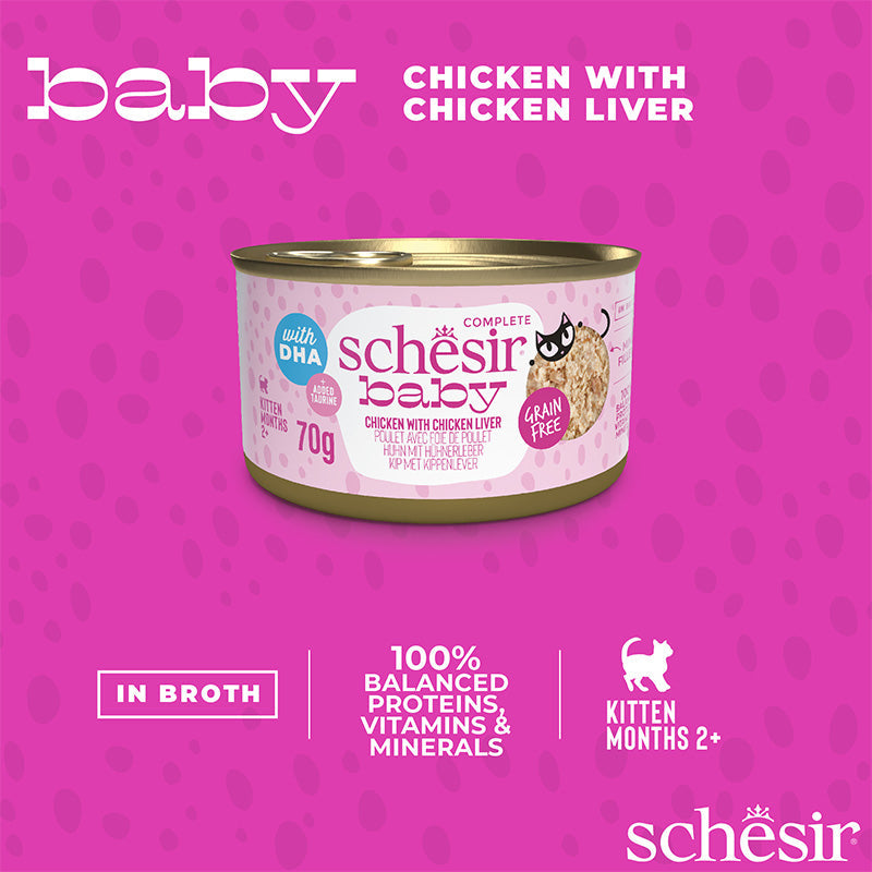 Baby Kitten Wholefood Chicken With Chicken Liver Wet Food