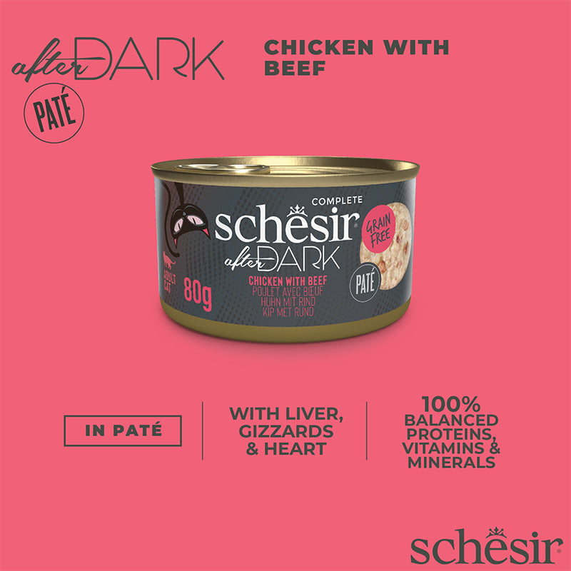 After Dark Chicken with Beef in Pate