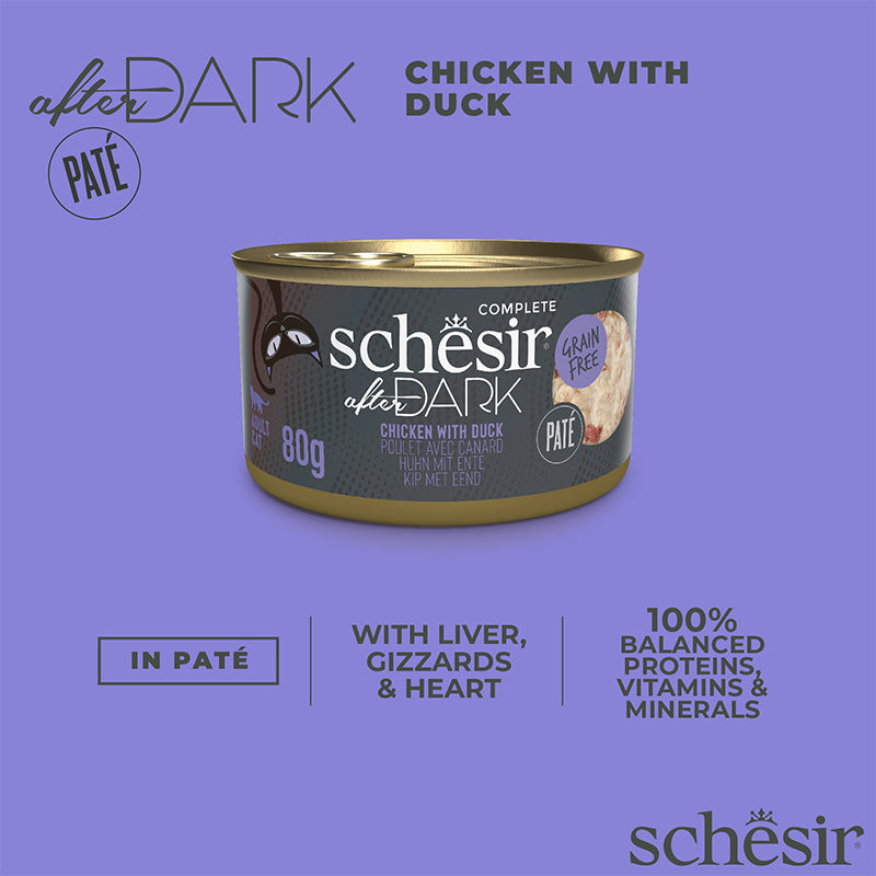 After Dark Chicken with Duck in Pate