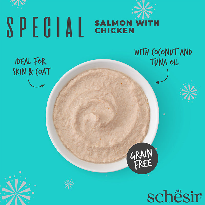 Special Mousse (Skin & Coat) For Cat Salmon With Chicken Wet Food