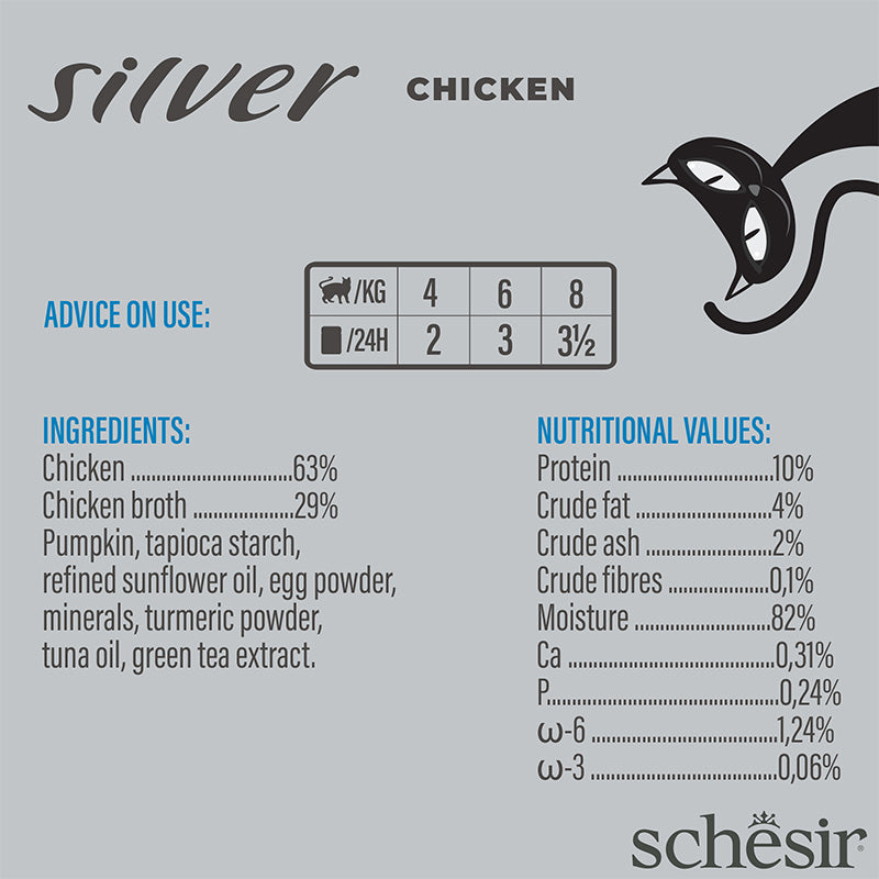 Silver Mousse Senior Cat Chicken Wet Food