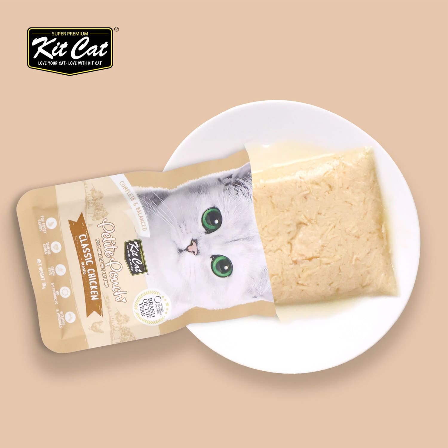 Kit Cat Petite Pouch Classic Chicken